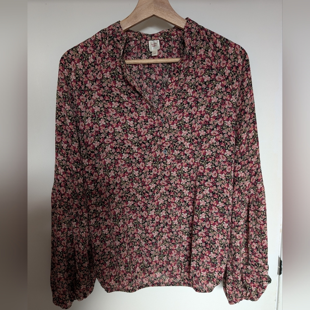 Autres Filles Floral Print Women's Top
